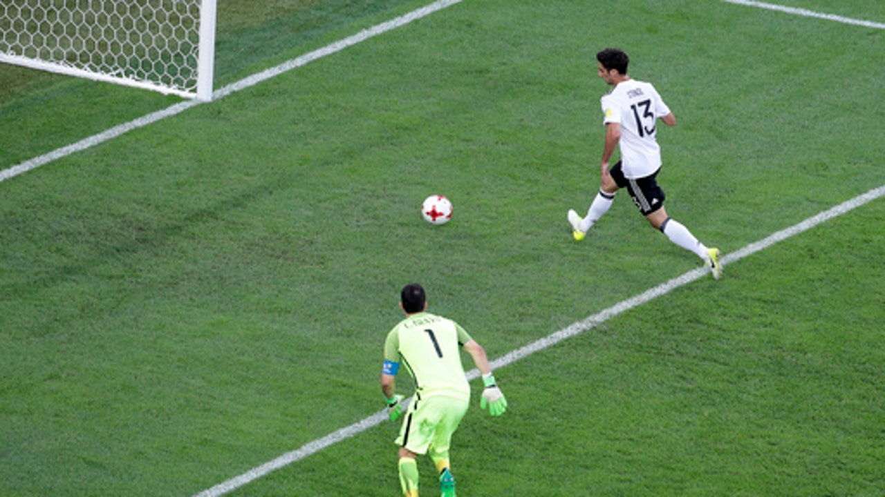 Germany beats Chile 1-0 in bruising Confederations Cup final